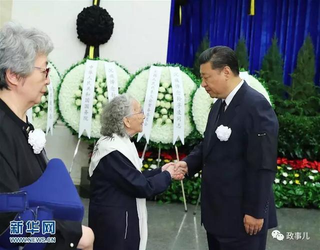 习近平等7常委送别,王岐山、江泽民、胡锦涛等哀悼的逝者